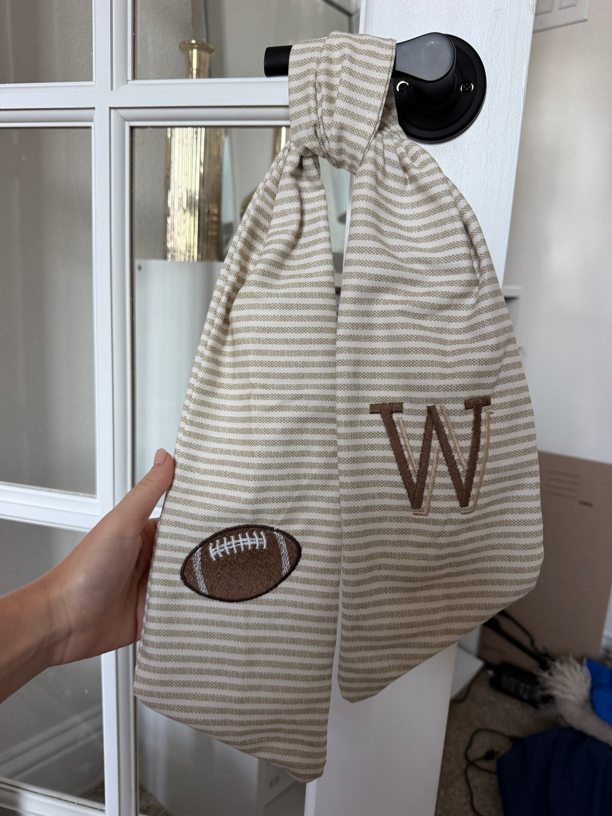 Football Wreath Sash