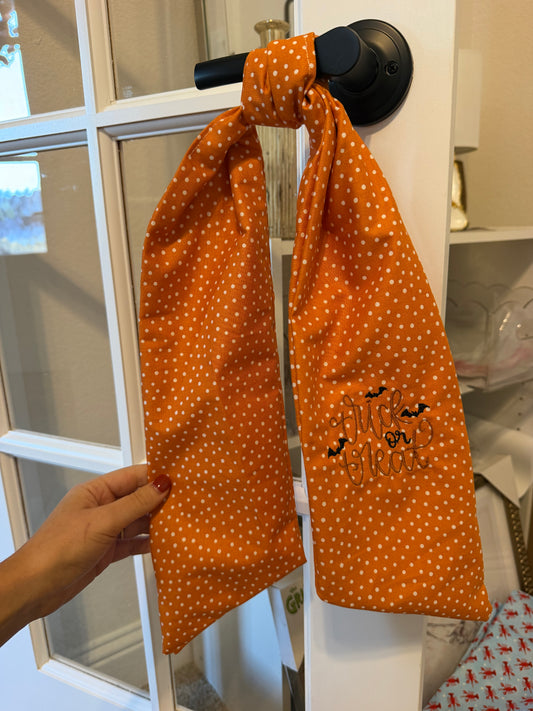 Halloween Wreath Sash