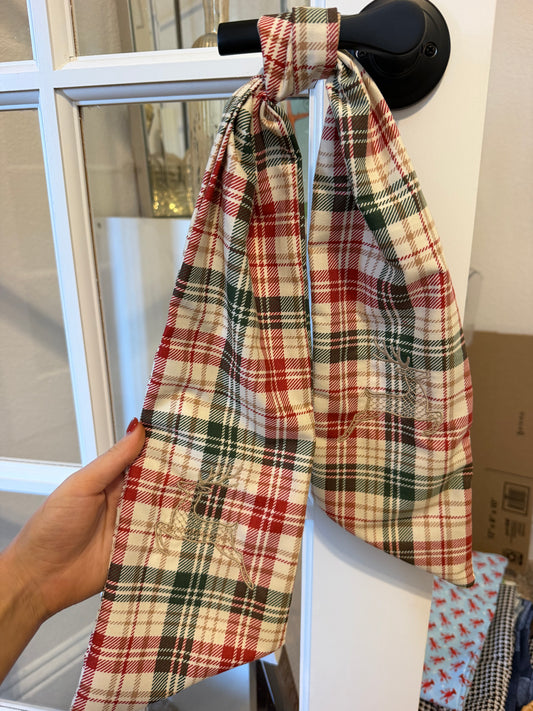 Christmas Wreath Sash