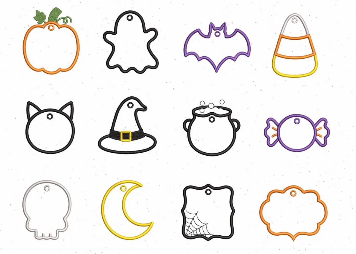 Halloween Bag Tags