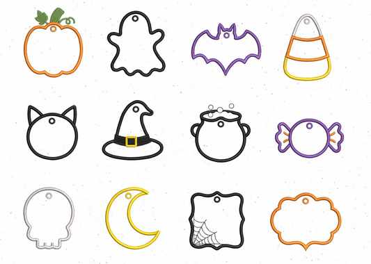 Halloween Bag Tags